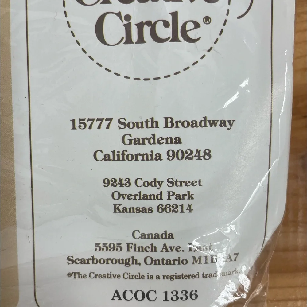 NOS Vintage The Creative Circle Cats Lacy Heart / Pretty Kitties Needlecraft Kit